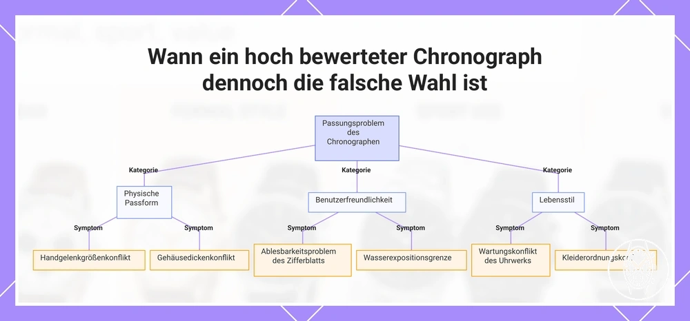 Wann ein hoch bewerteter Chronograph dennoch die falsche Wahl ist