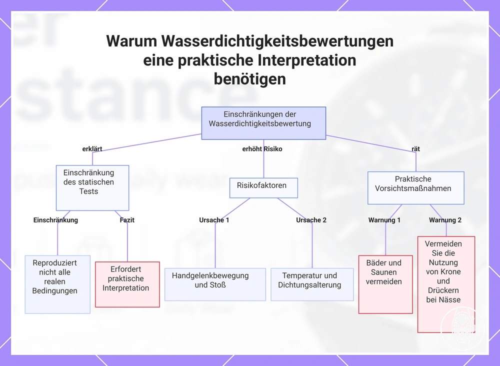 Warum Wasserdichtigkeitsbewertungen eine praktische Interpretation benötigen