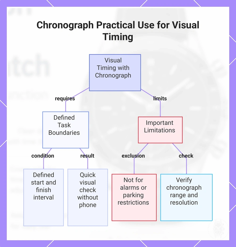 Chronograph Practical Use for Visual Timing