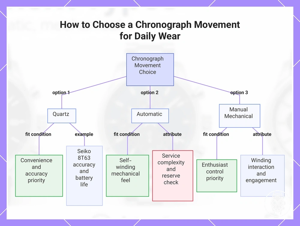 How to Choose a Chronograph Movement for Daily Wear