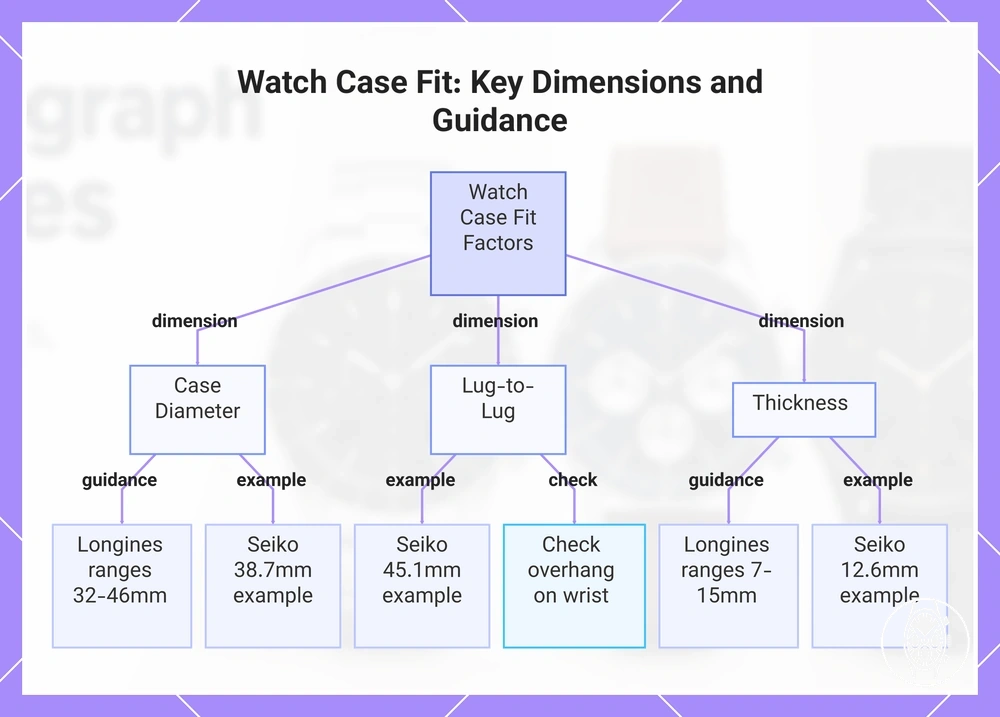 Watch Case Fit: Key Dimensions and Guidance