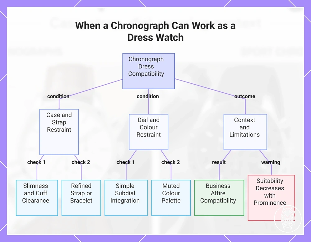 When a Chronograph Can Work as a Dress Watch