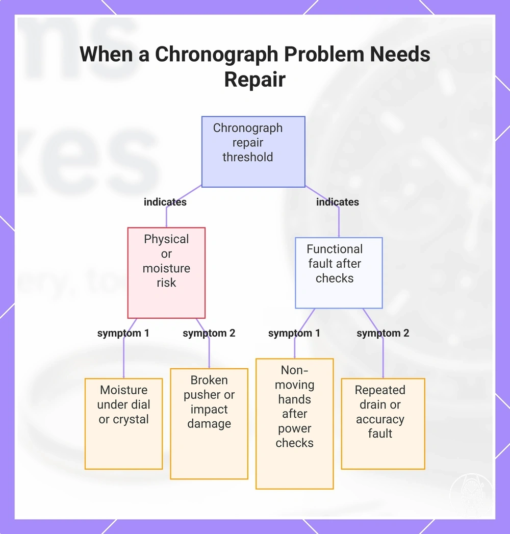 When a Chronograph Problem Needs Repair