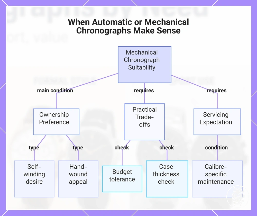 When Automatic or Mechanical Chronographs Make Sense