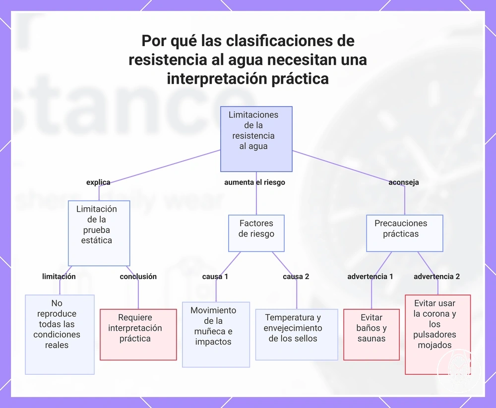 Por qué las clasificaciones de resistencia al agua necesitan una interpretación práctica