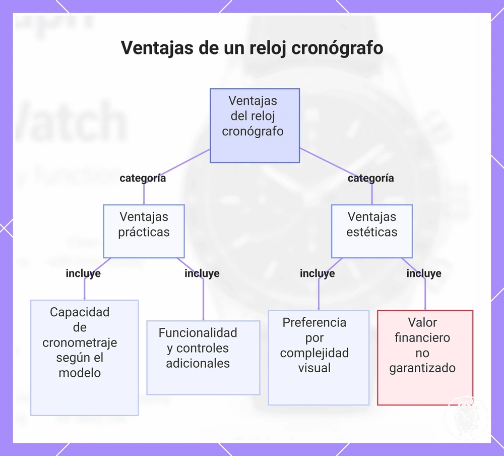 Ventajas de un reloj cronógrafo