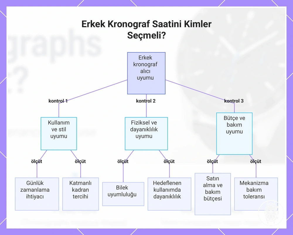 Erkek Kronograf Saatini Kimler Seçmeli?
