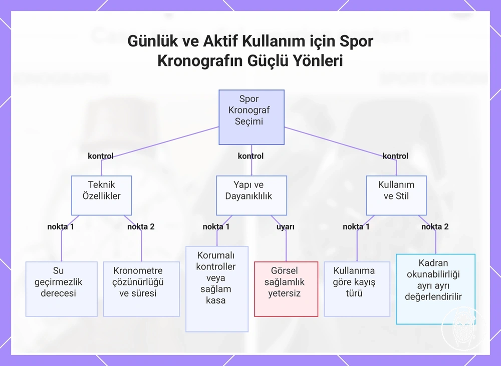 Günlük ve Aktif Kullanım için Spor Kronografın Güçlü Yönleri