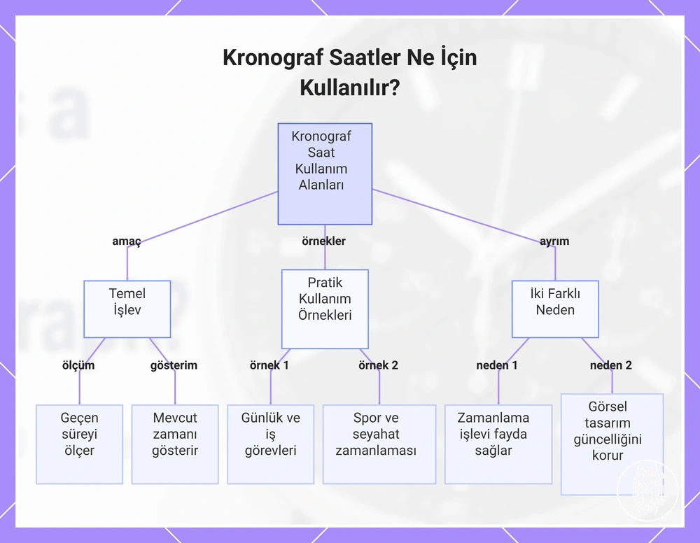 Kronograf Saatler Ne İçin Kullanılır?