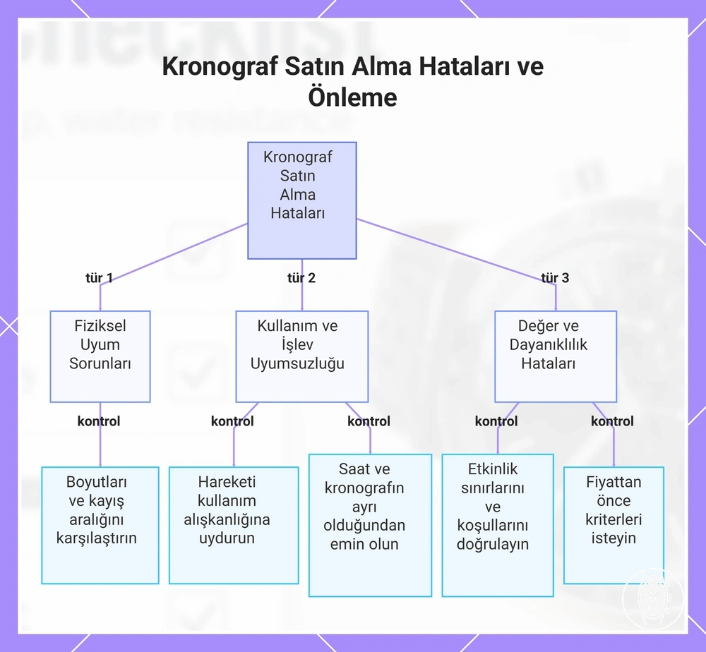 Kronograf Satın Alma Hataları ve Önleme