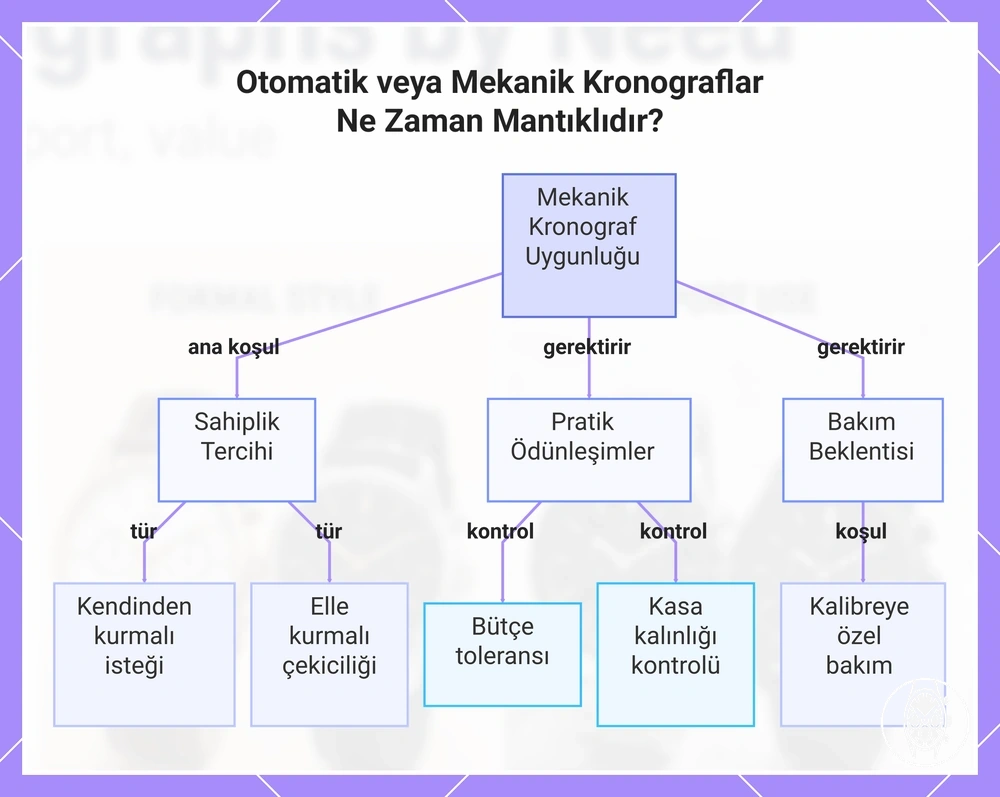 Otomatik veya Mekanik Kronograflar Ne Zaman Mantıklıdır?