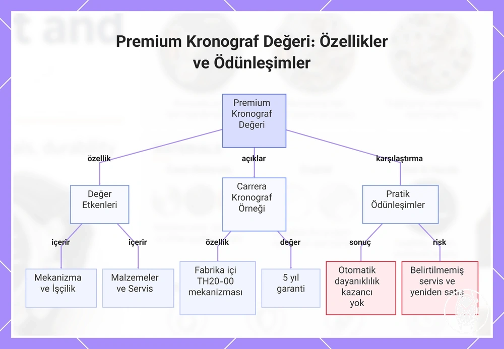 Premium Kronograf Değeri: Özellikler ve Ödünleşimler
