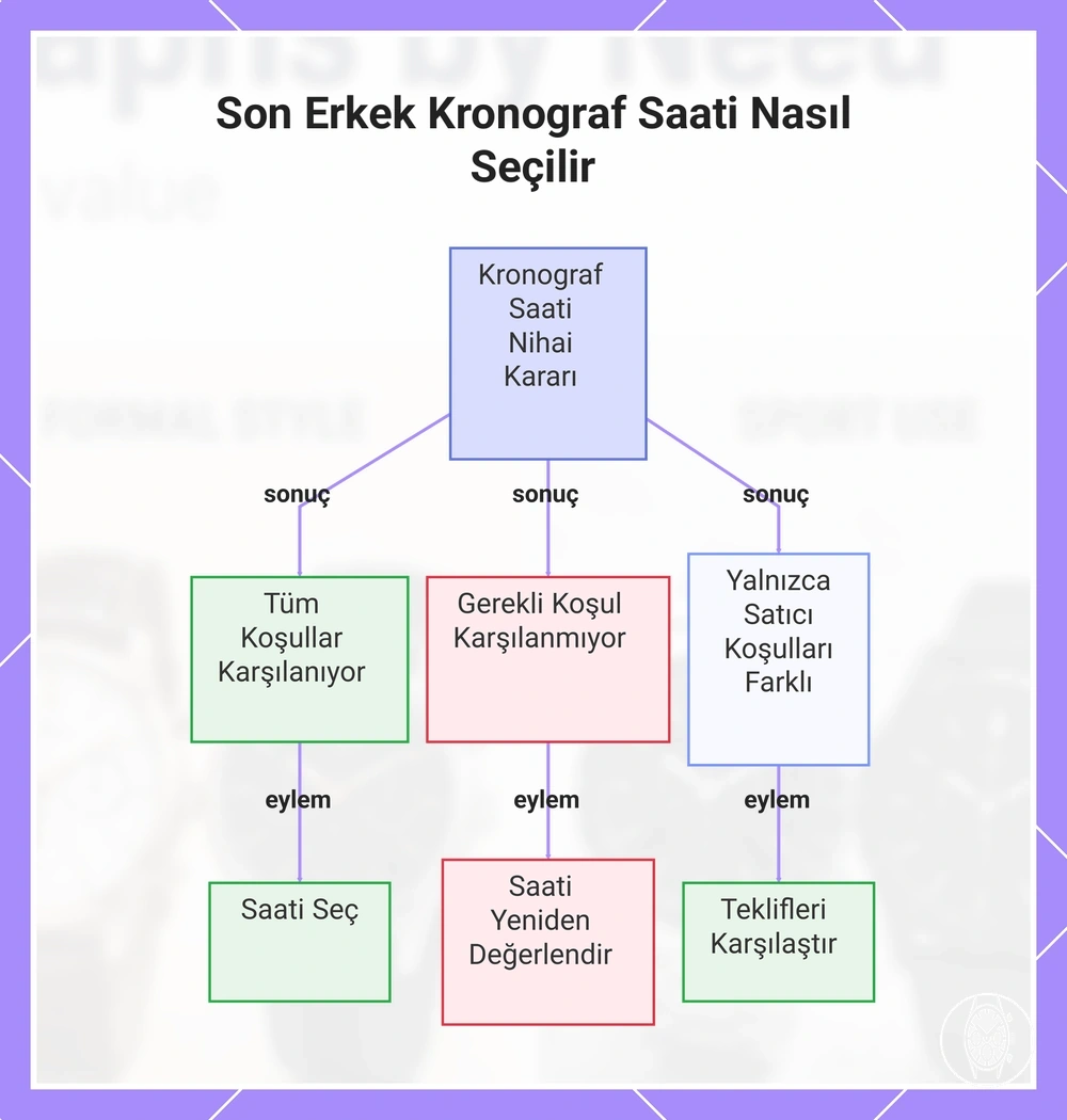 Son Erkek Kronograf Saati Nasıl Seçilir