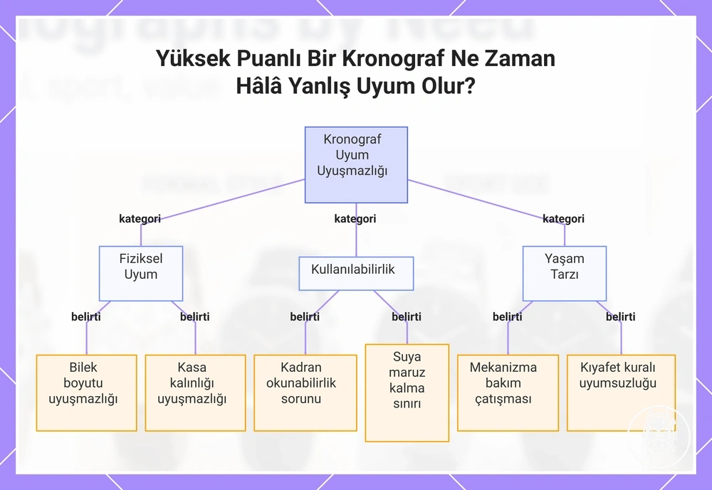 Yüksek Puanlı Bir Kronograf Ne Zaman Hâlâ Yanlış Uyum Olur?