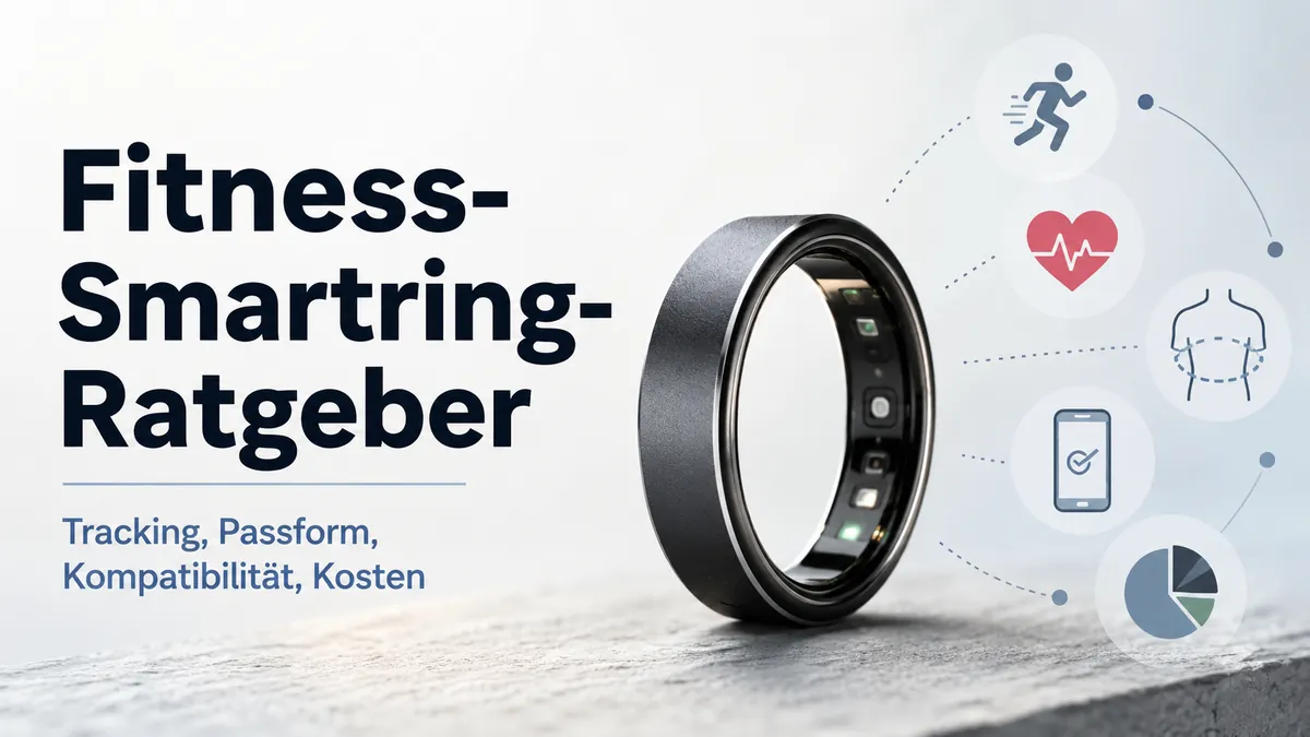 Fitness-Smartring als kompaktes Wearable für Gesundheits- und Aktivitätstracking