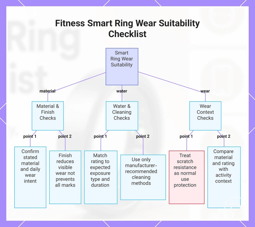 Fitness Smart Ring Wear Suitability Checklist