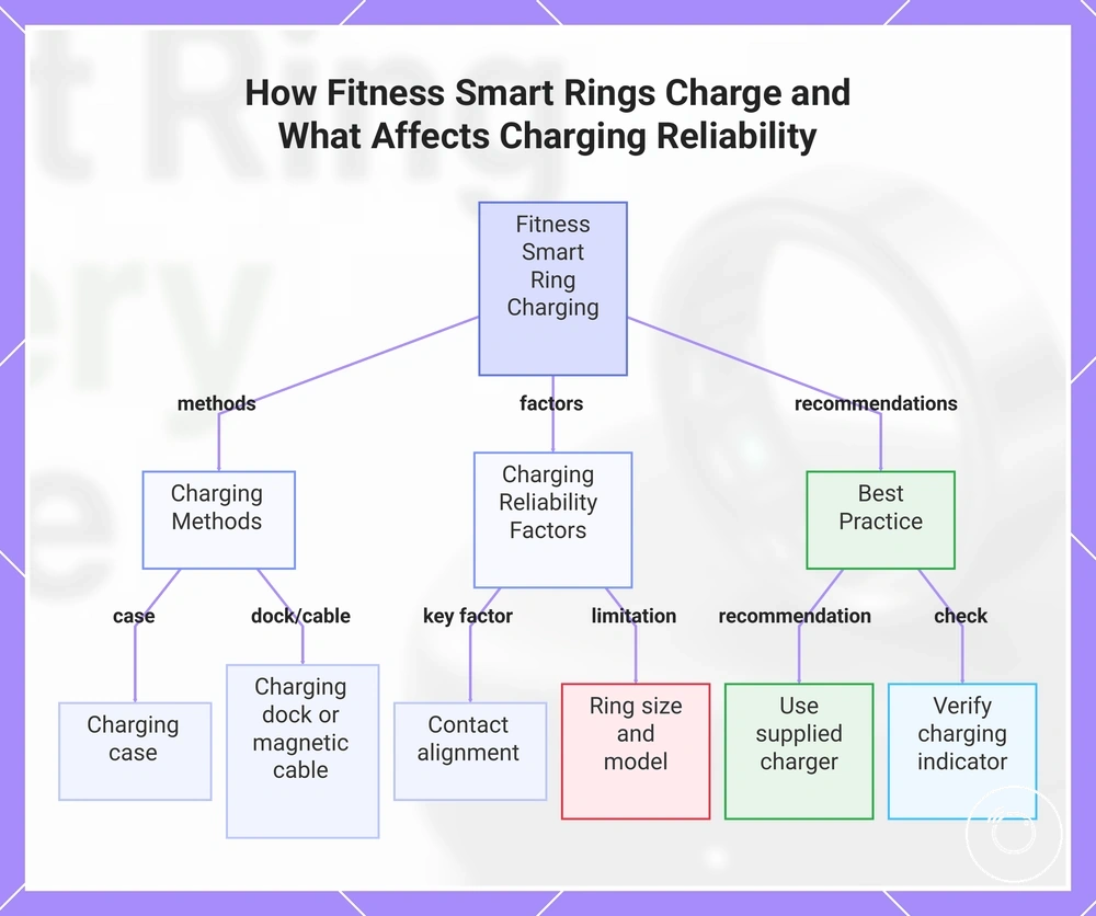 How Fitness Smart Rings Charge and What Affects Charging Reliability