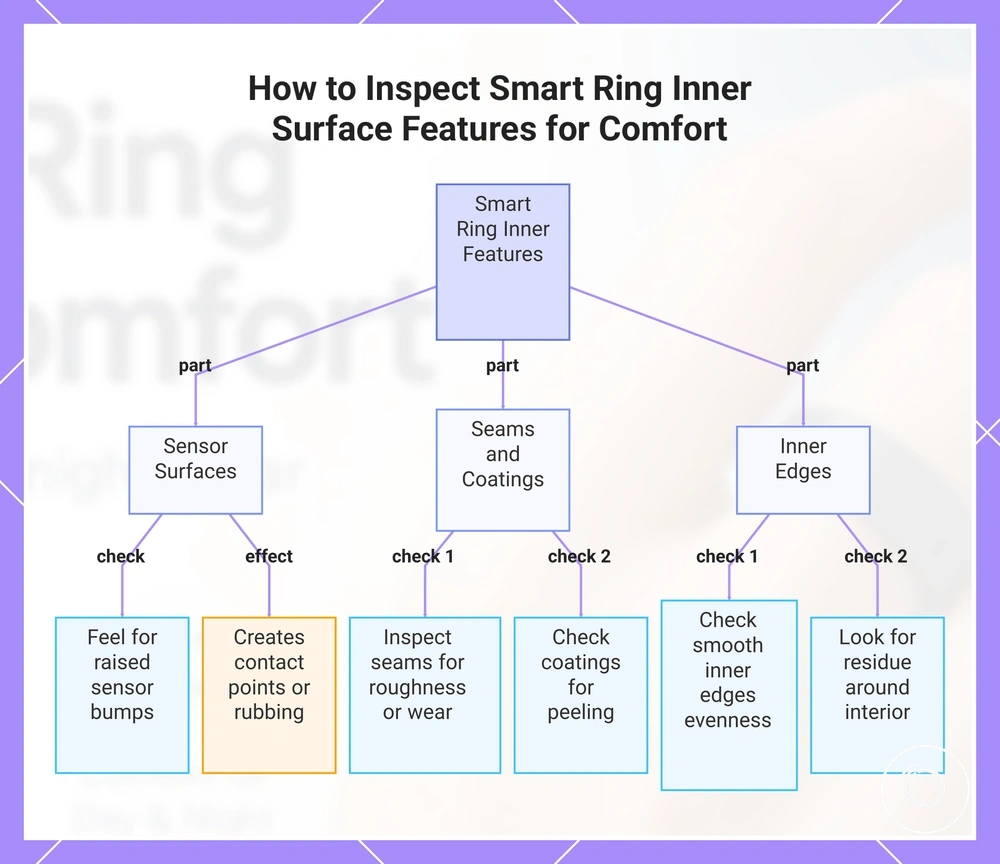 How to Inspect Smart Ring Inner Surface Features for Comfort