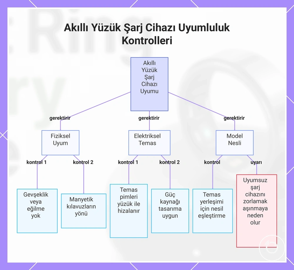 Akıllı Yüzük Şarj Cihazı Uyumluluk Kontrolleri