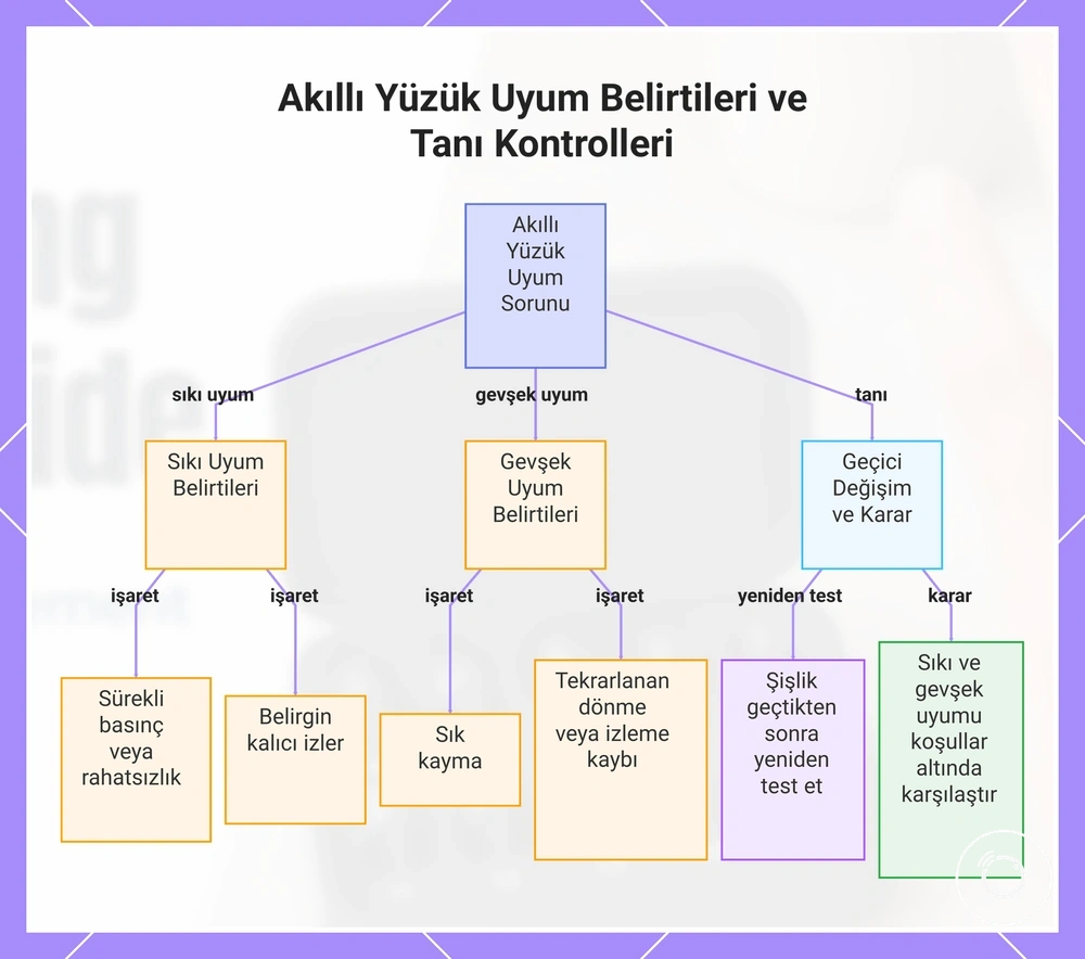 Akıllı Yüzük Uyum Belirtileri ve Tanı Kontrolleri