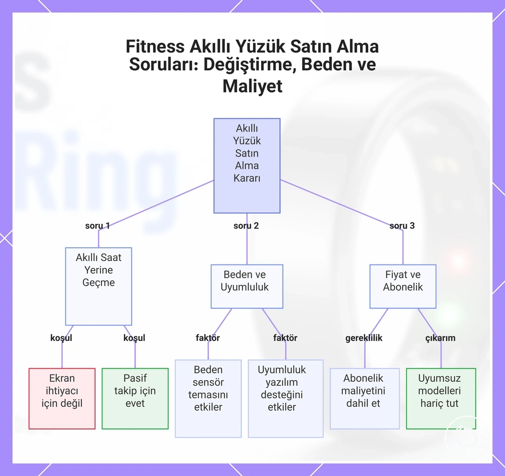 Fitness Akıllı Yüzük Satın Alma Soruları: Değiştirme, Beden ve Maliyet